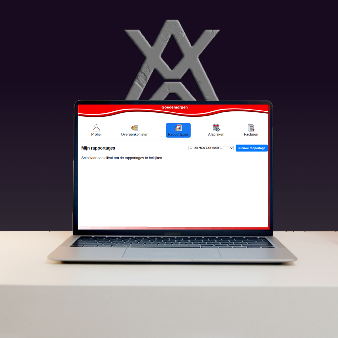Cholly website op een telefoon
